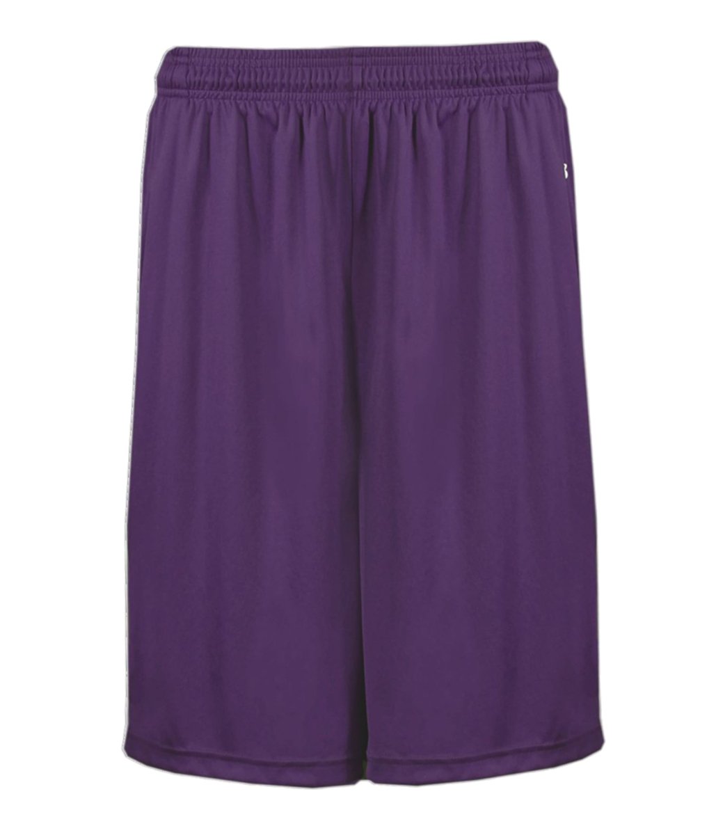 Augusta Sportswear B - CORE POCKETED SHORTS 411900 PURPLE (BA) S