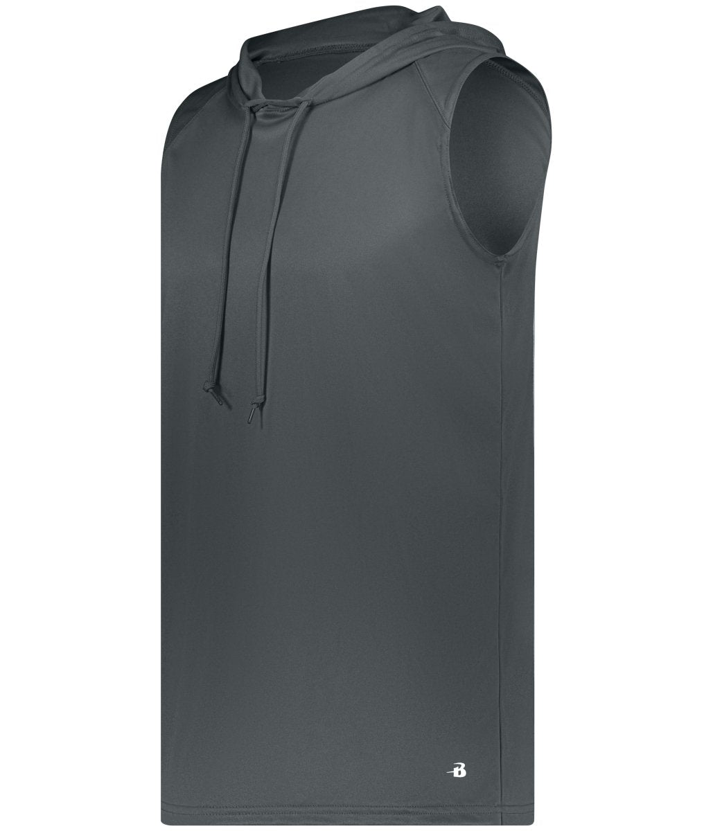 Augusta Sportswear B - CORE SLEEVELESS HOODIE 410800 GRAPHITE (BA) S