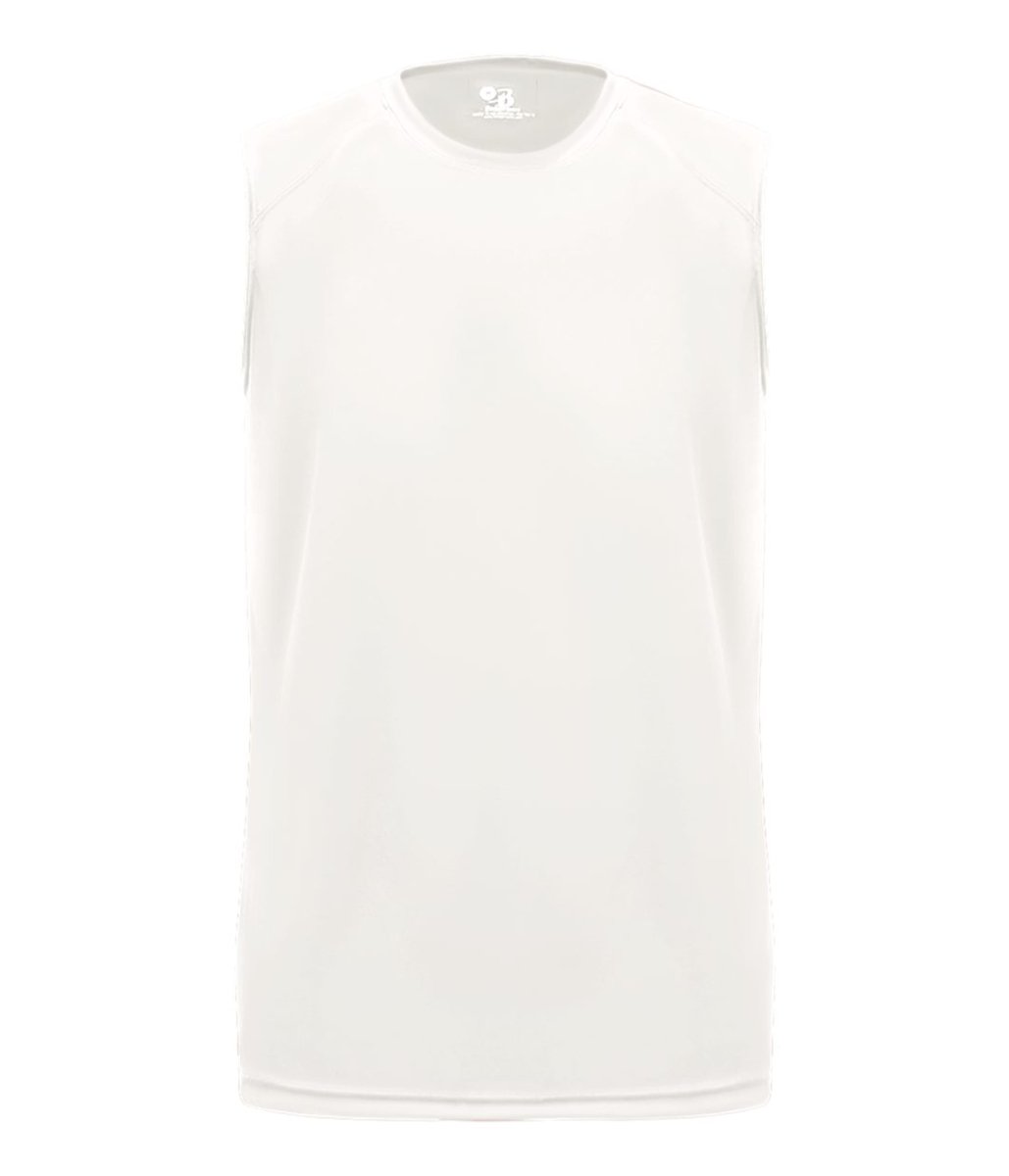 Augusta Sportswear B - CORE SLEEVELESS TEE 413000 WHITE S
