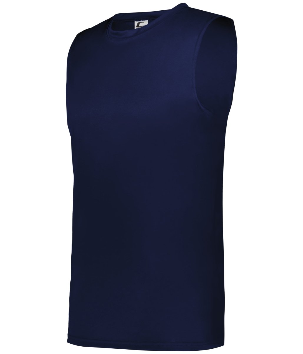 Augusta Sportswear C2 SLEEVELESS TEE 513000 NAVY (BA) S