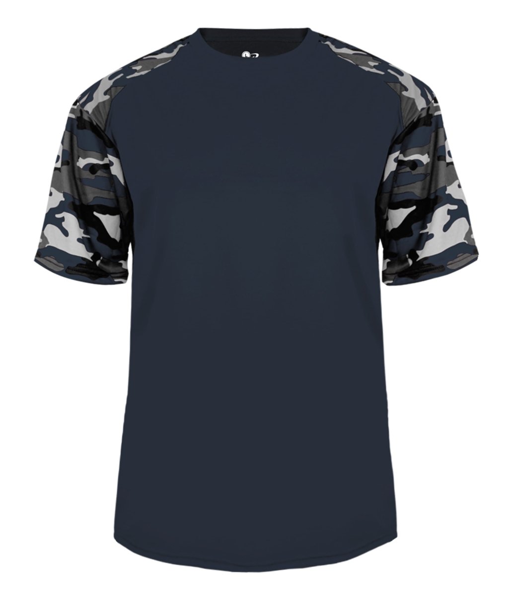 Augusta Sportswear CAMO SPORT TEE 414100 NAVY/NAVY CAMO (BA) S