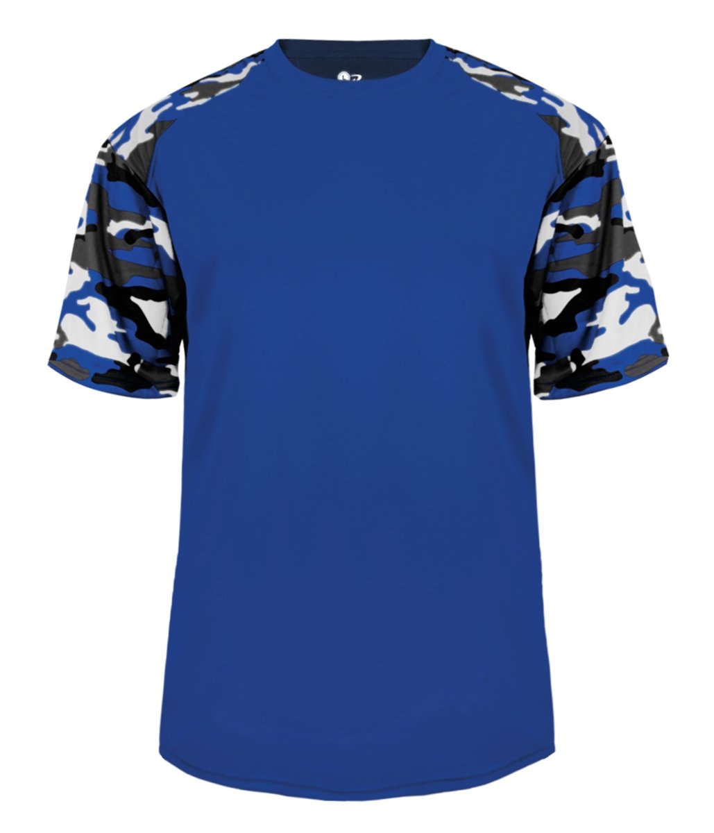 Augusta Sportswear CAMO SPORT TEE 414100 ROYAL/ROYAL CAMO (BA) S