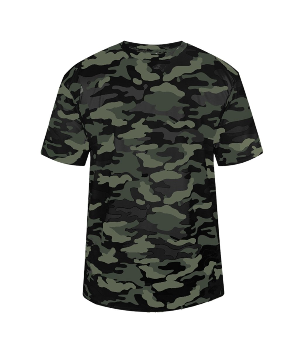 Augusta Sportswear CAMO TEE 418100 BLACK CAMO (BA) S