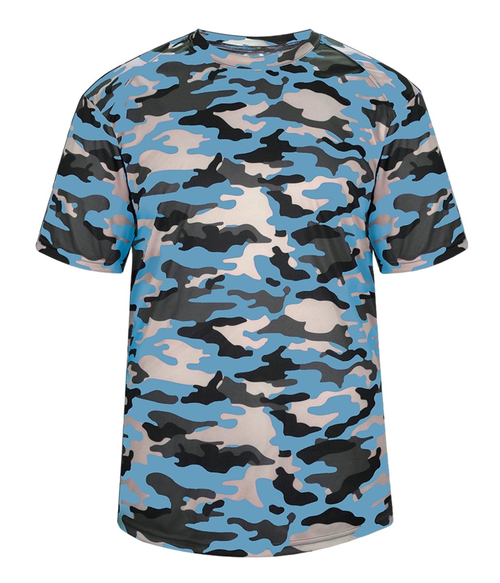 Augusta Sportswear CAMO TEE 418100 COLUMBIA BLUE CAMO (BA) S