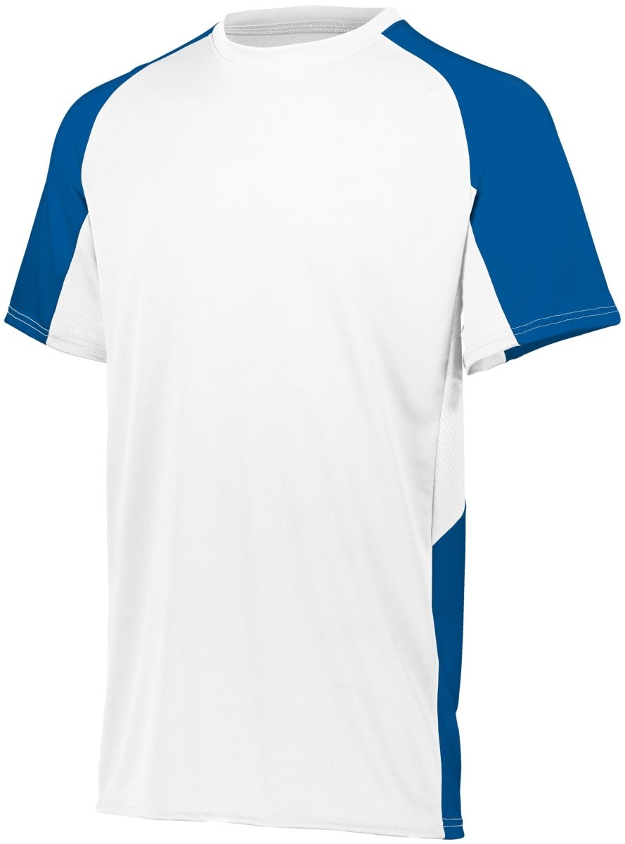 Augusta Sportswear Cutter Jersey 1517 WHITE/ROYAL S