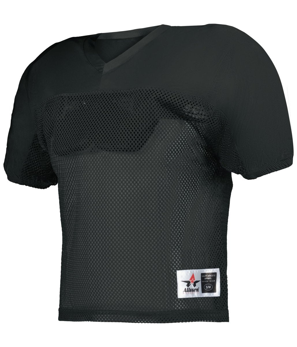 Augusta Sportswear DAZZLE MESH FOOTBALL PRACTICE JERSEY - Augusta Sportswear 712A BLACK 2XL/3XL