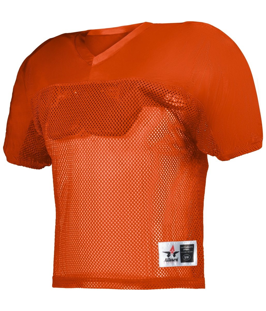Augusta Sportswear DAZZLE MESH FOOTBALL PRACTICE JERSEY - Augusta Sportswear 712A BURNT ORANGE (BA) 2XL/3XL