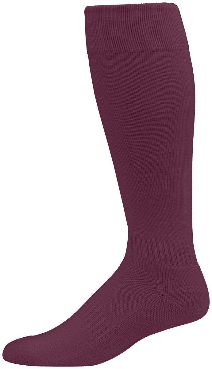 Augusta Sportswear Elite Multi - Sport Socks 6006 MAROON S