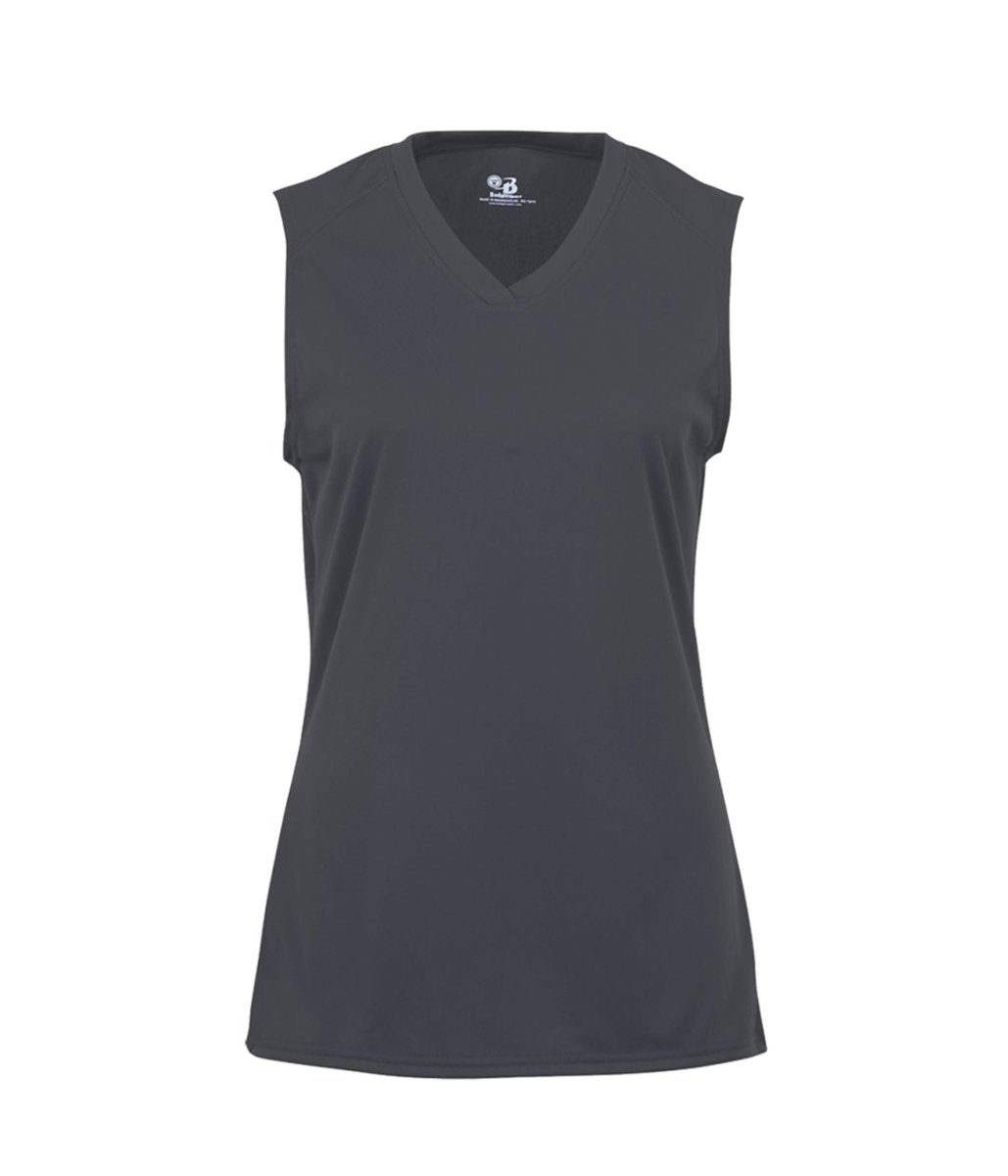 Augusta Sportswear GIRLS B - CORE SLEEVELESS TANK 216300 GRAPHITE (BA) S