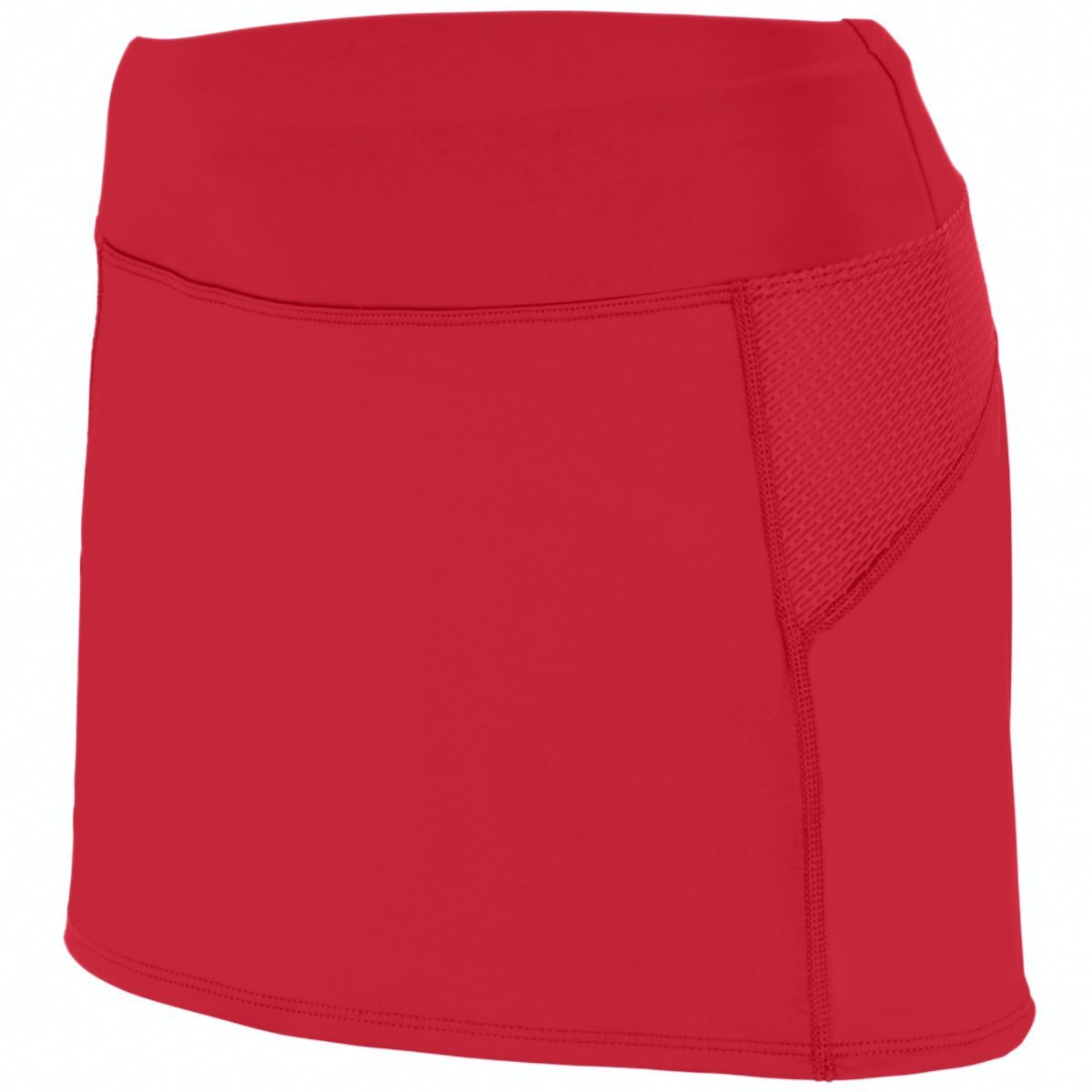 Augusta Sportswear Girls Femfit Skort 2421 RED/GRAPHITE S
