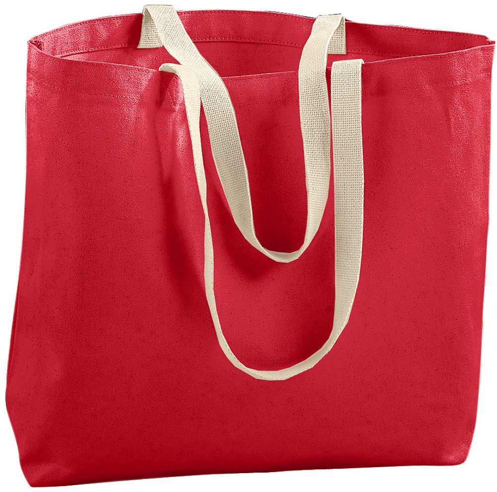 Augusta Sportswear Jumbo Tote Bag 600 RED OS