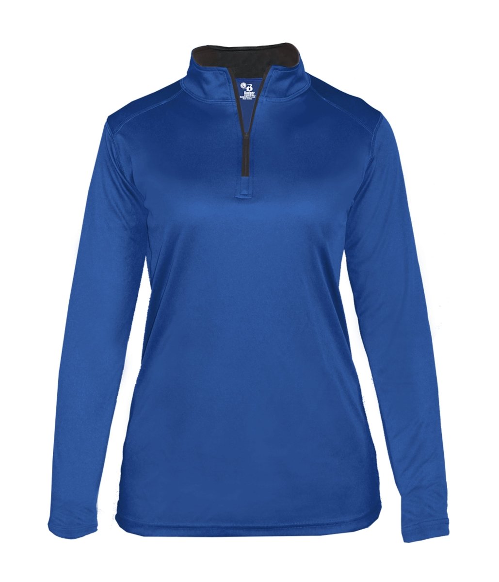 Augusta Sportswear LADIES B - CORE 1/4 ZIP PULLOVER 410300 ROYAL/GRAPHITE (BA) S