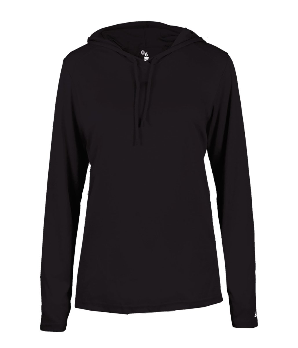 Augusta Sportswear LADIES B - CORE LONG SLEEVE HOODIE 416500 BLACK S