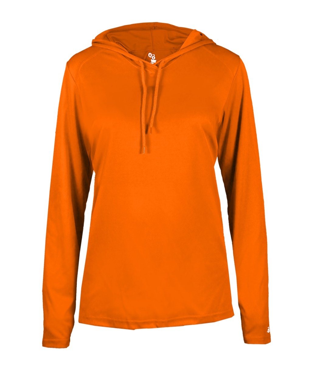 Augusta Sportswear LADIES B - CORE LONG SLEEVE HOODIE 416500 BURNT ORANGE (BA) S