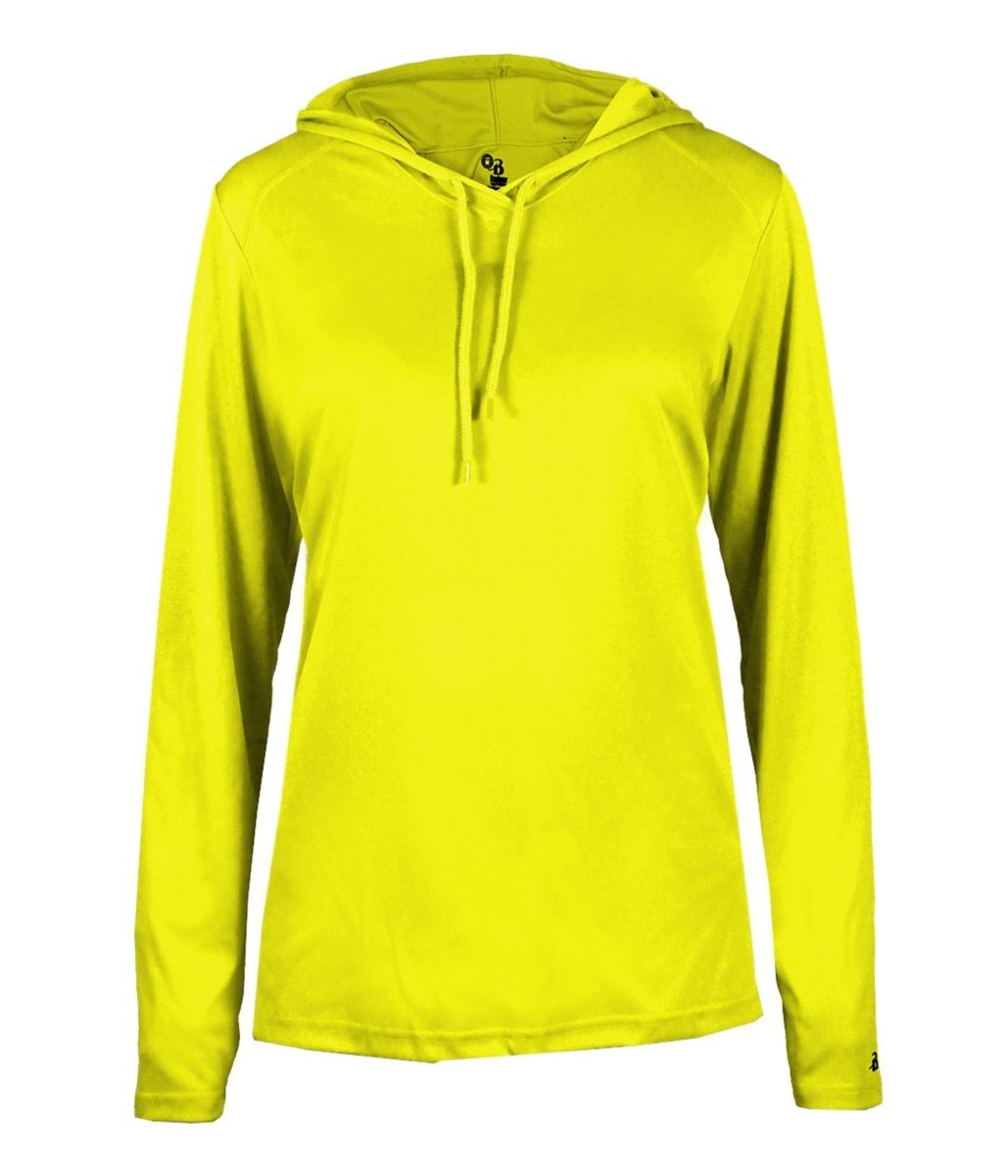 Augusta Sportswear LADIES B - CORE LONG SLEEVE HOODIE 416500 SAFETY YELLOW S