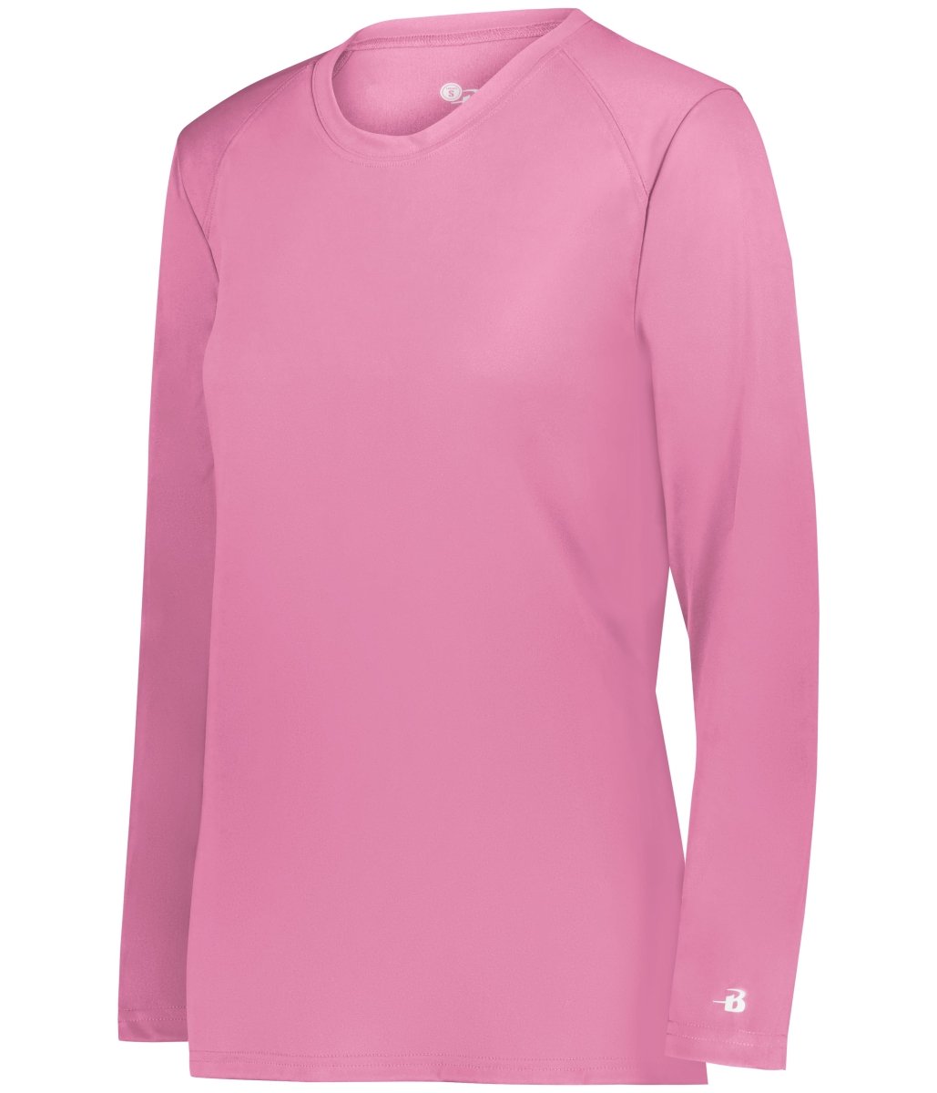 Augusta Sportswear LADIES B - CORE LONG SLEEVE TEE 416400 PINK S