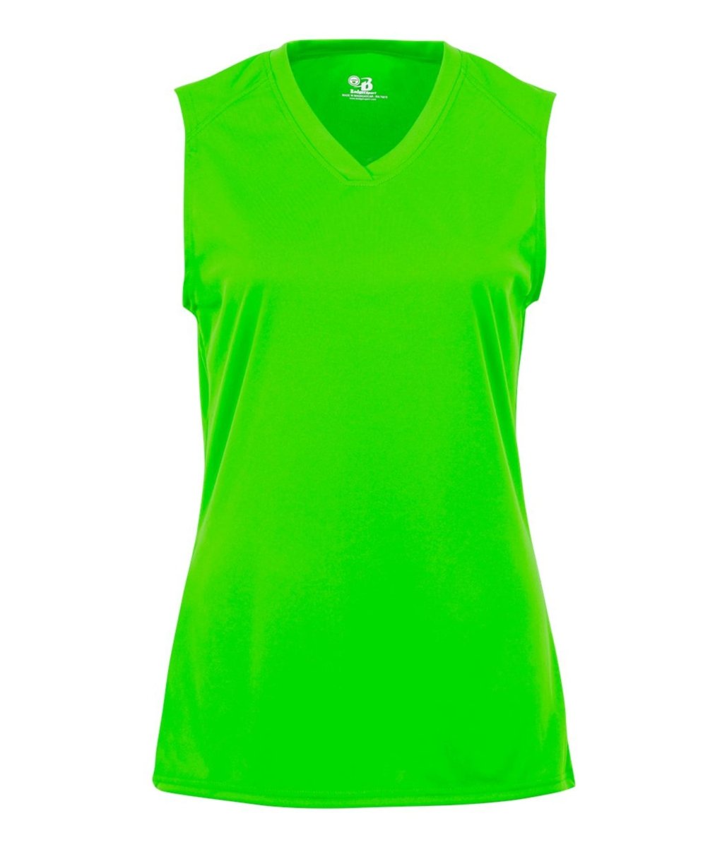 Augusta Sportswear LADIES B - CORE SLEEVELESS TEE 416300 LIME S