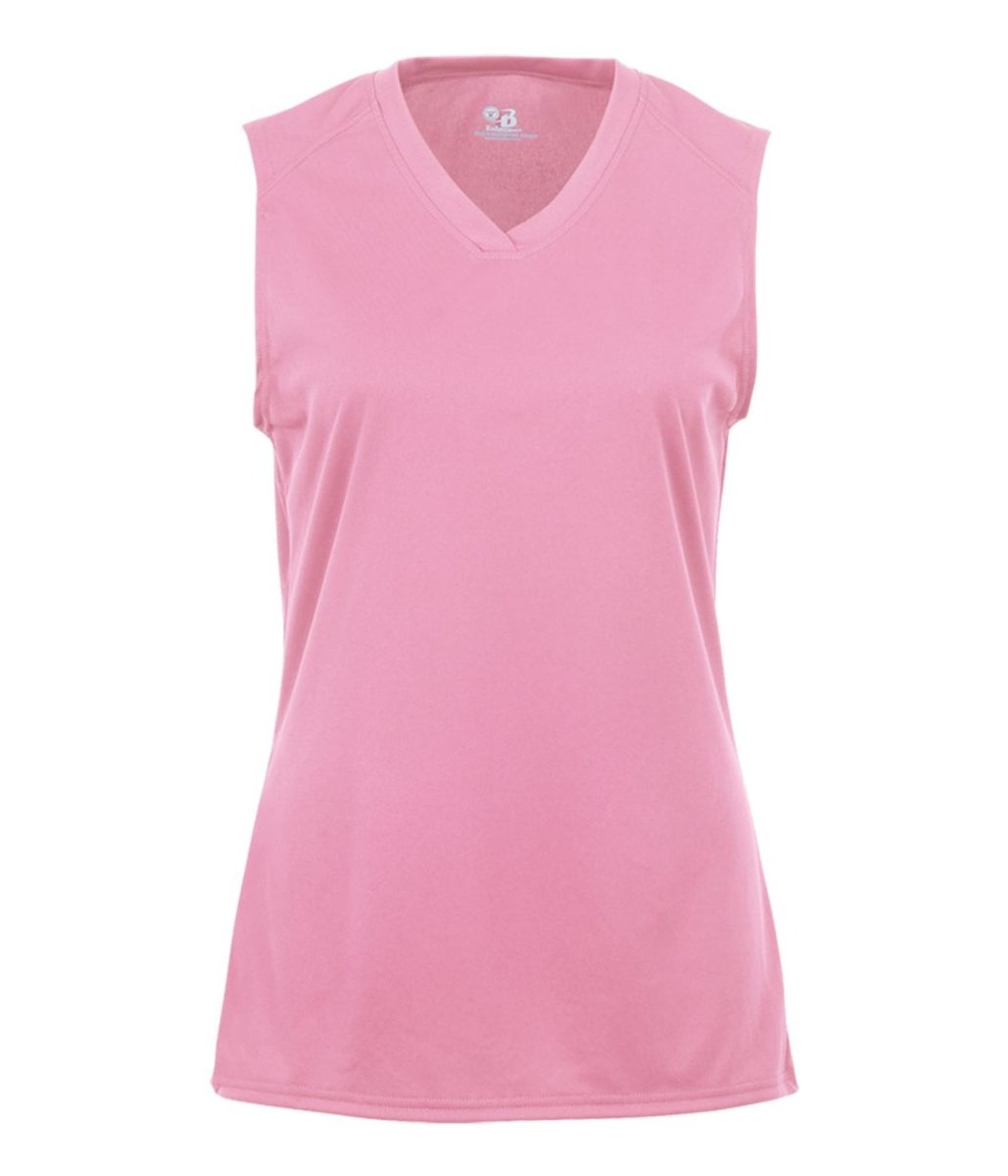 Augusta Sportswear LADIES B - CORE SLEEVELESS TEE 416300 PINK S
