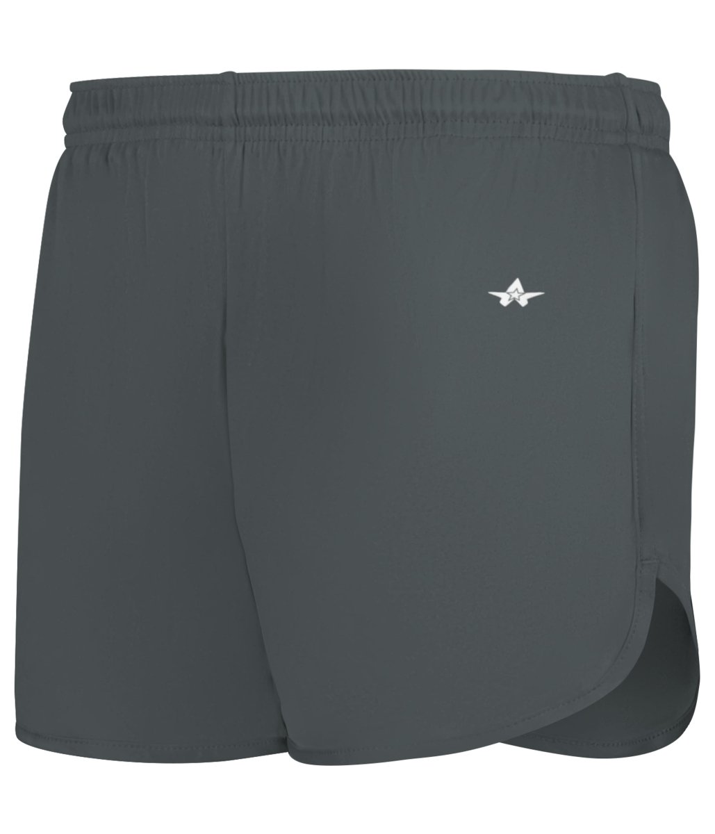 Augusta Sportswear LADIES B - CORE TRACK SHORTS - Augusta Sportswear 727800 GRAPHITE (BA) S