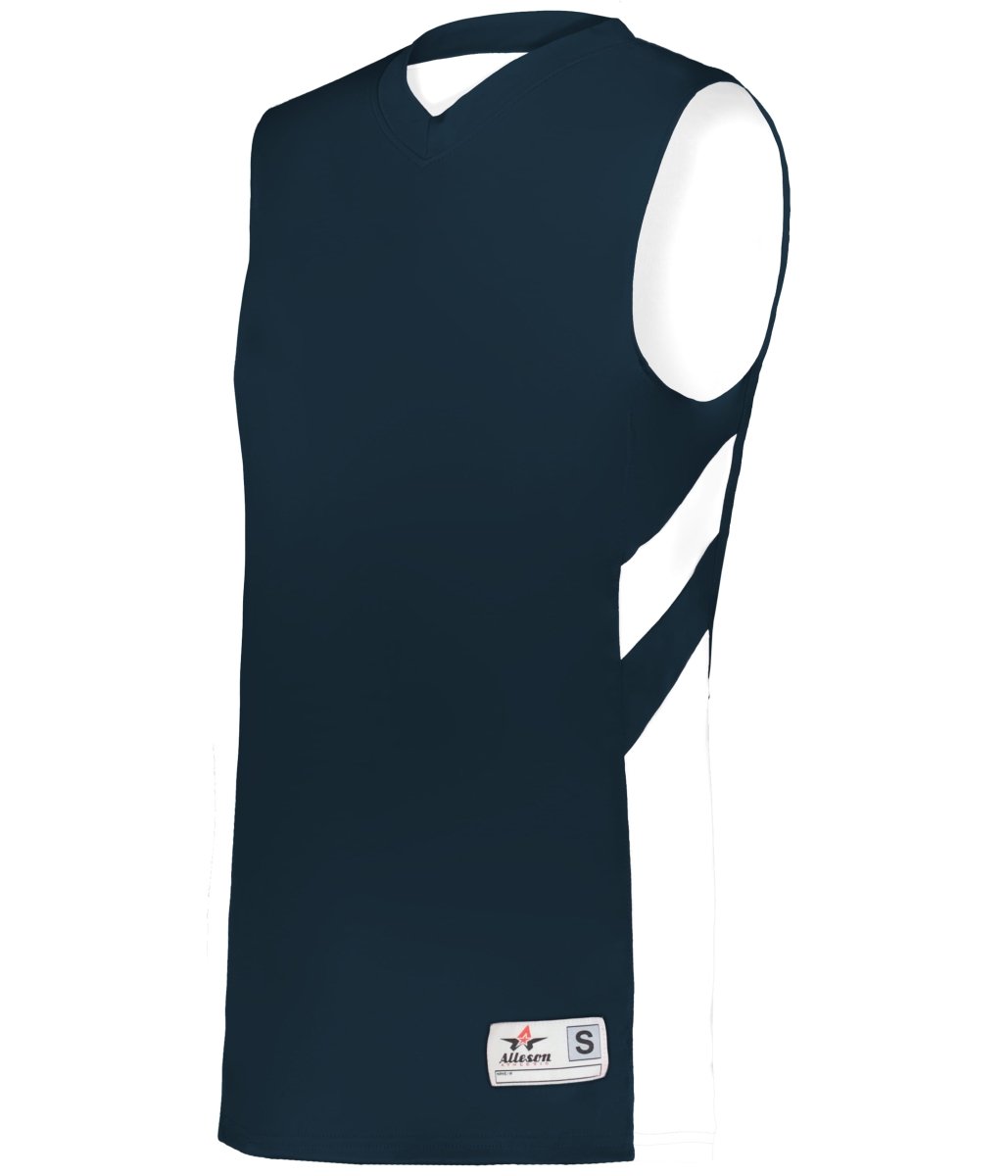 Augusta Sportswear LADIES B - PIVOT REVERSIBLE BASKETBALL JERSEY - Augusta Sportswear 896600 NAVY/WHITE (BA) S
