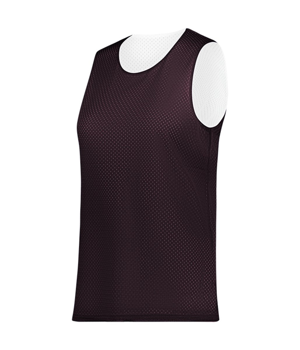 Augusta Sportswear LADIES C2 MESH REVERSIBLE BASKETBALL JERSEY 567800 MAROON/WHITE (BA) S