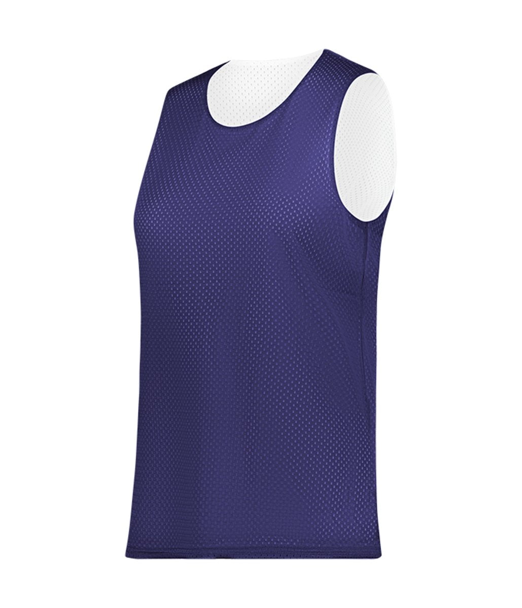 Augusta Sportswear LADIES C2 MESH REVERSIBLE BASKETBALL JERSEY 567800 PURPLE/WHITE (BA) S