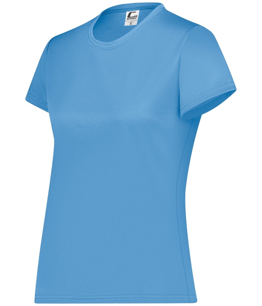 Augusta Sportswear LADIES C2 TEE 560000 COLUMBIA BLUE (BA) S