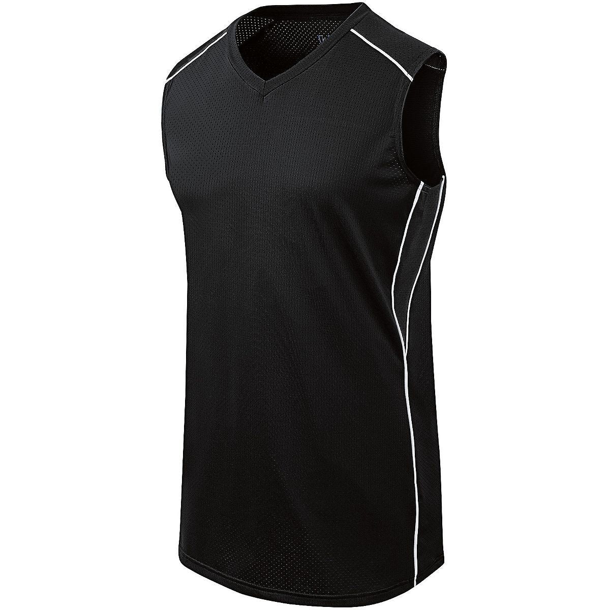 Augusta Sportswear Ladies Dynamite Jersey 312162 BLACK/BLACK/WHITE S