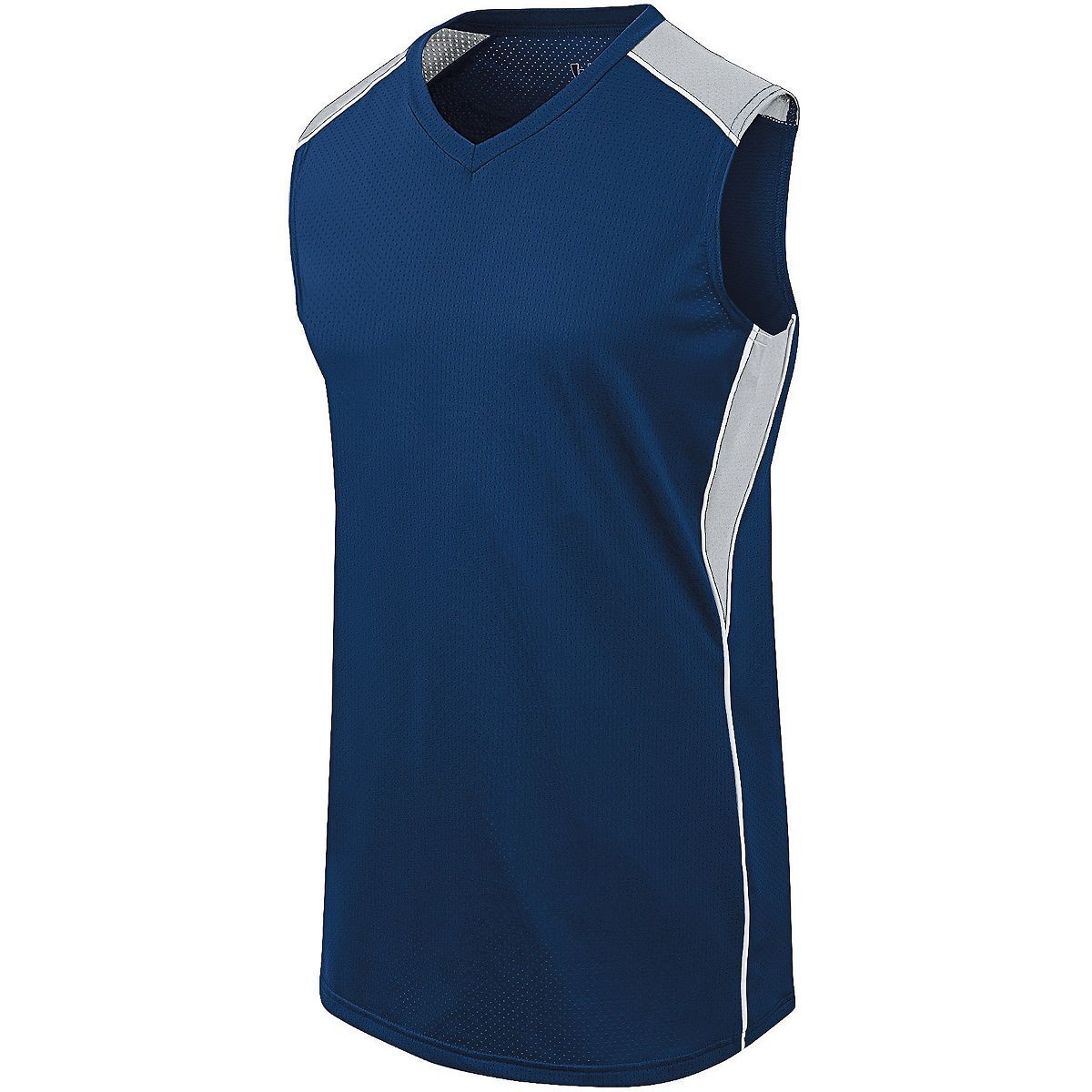 Augusta Sportswear Ladies Dynamite Jersey 312162 NAVY/SILVER GREY/WHITE S
