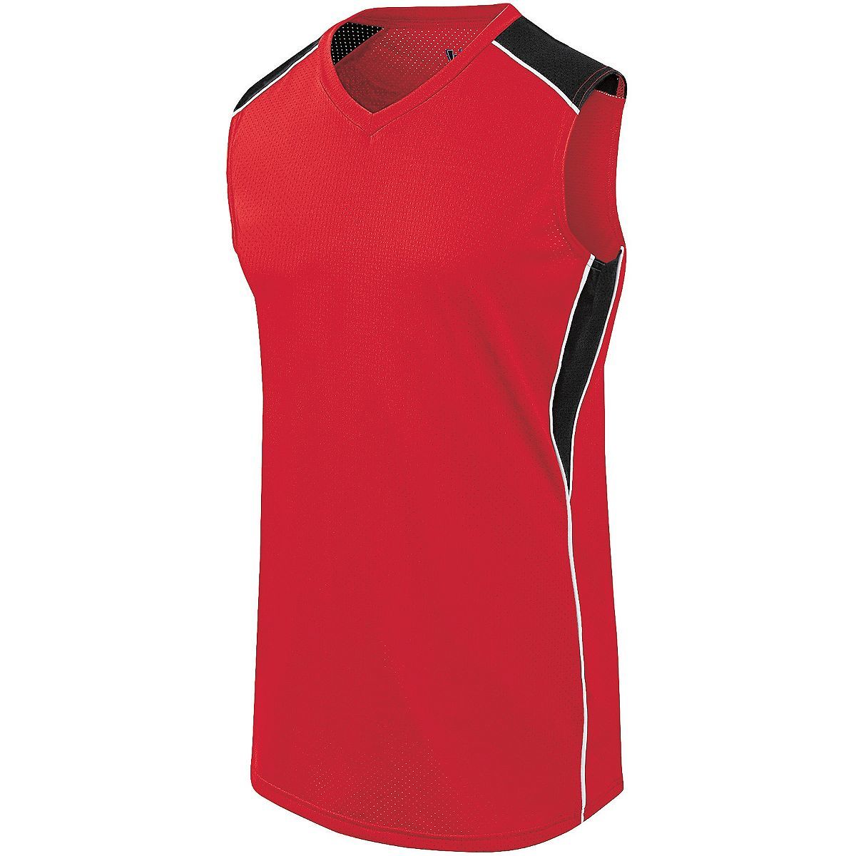 Augusta Sportswear Ladies Dynamite Jersey 312162 SCARLET/BLACK/WHITE S