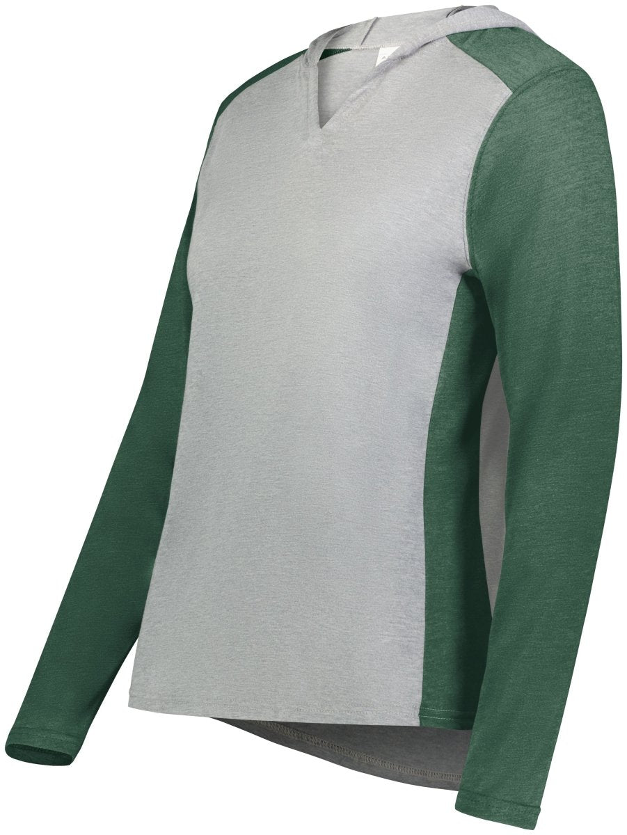 Augusta Sportswear Ladies Gameday Vintage Hoodie 6902 GYH/DGRH S