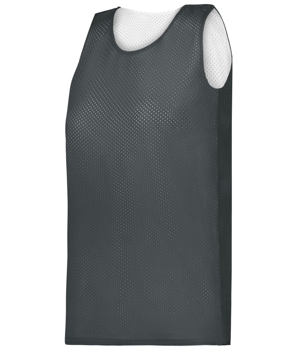 Augusta Sportswear LADIES MESH REVERSIBLE BASKETBALL JERSEY - Augusta Sportswear 897800 GRAPHITE/WHITE (BA) S