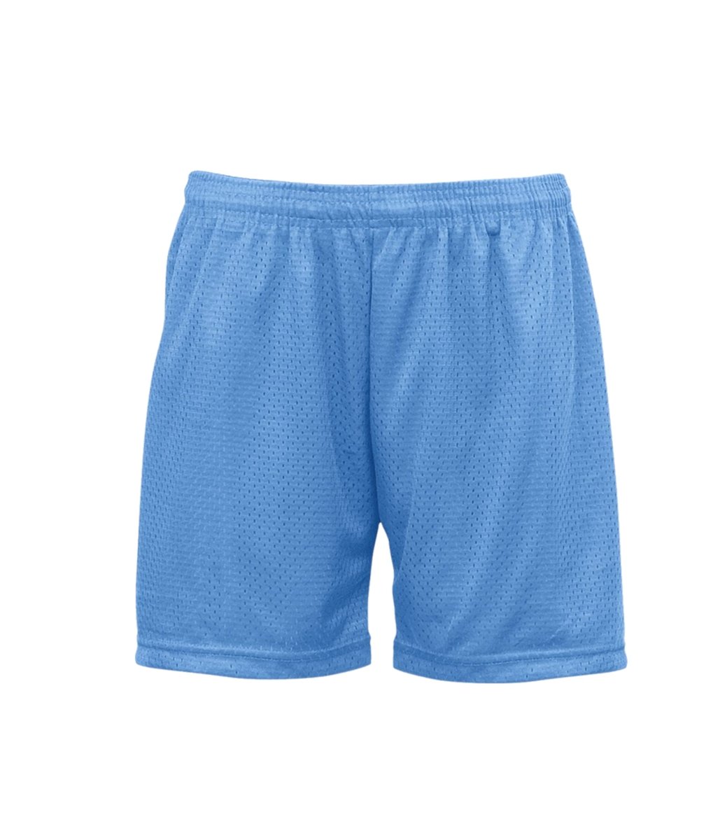 Augusta Sportswear LADIES MESH/TRICOT SHORTS - Augusta Sportswear 721600 COLUMBIA BLUE (BA) S
