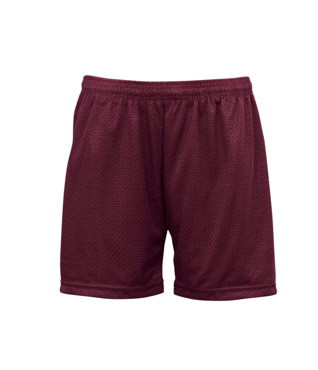 Augusta Sportswear LADIES MESH/TRICOT SHORTS - Augusta Sportswear 721600 MAROON (BA) S