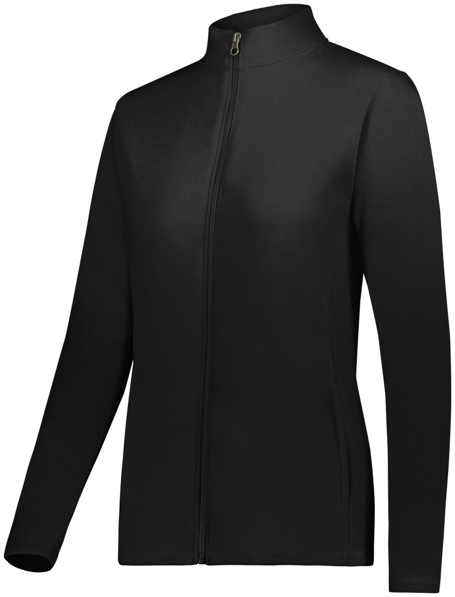 Augusta Sportswear Ladies Micro - Lite Fleece Full - Zip Jacket 6862 BLACK S