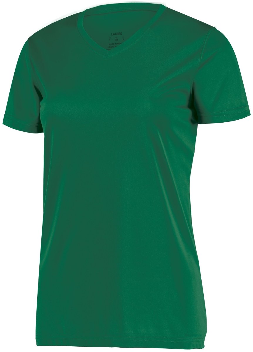 Augusta Sportswear Ladies NexGen Wicking Tee 1790 DARK GREEN S
