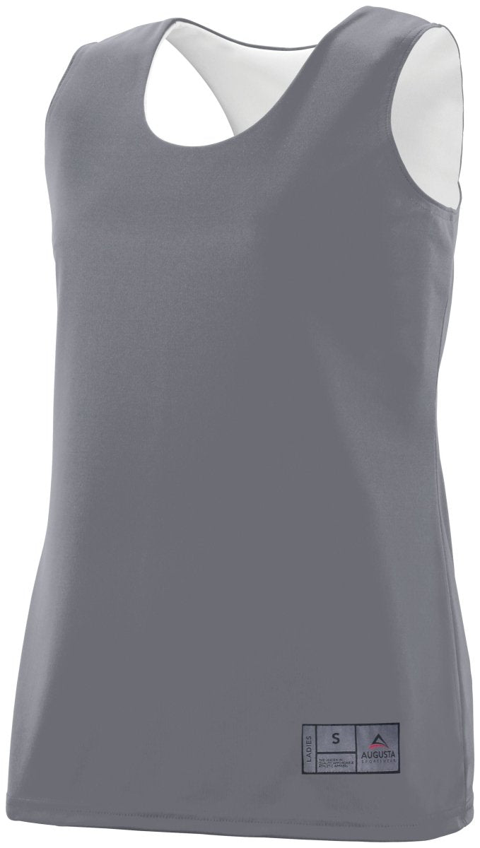 Augusta Sportswear Ladies Reversible Wicking Jersey 147 GRAPHITE/WHITE S