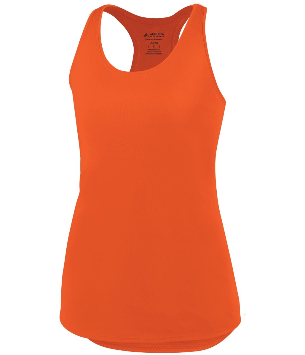 Augusta Sportswear Ladies Sojourner Tank 2434 ORANGE S
