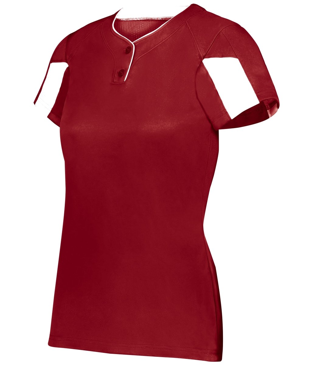 Augusta Sportswear LADIES STRIKER JERSEY 617600 RED/WHITE (BA) S