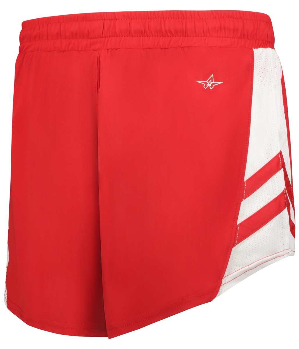 Augusta Sportswear MEDAL TRACK SHORTS - Augusta Sportswear R4LFPA RED/WHITE (BA) S