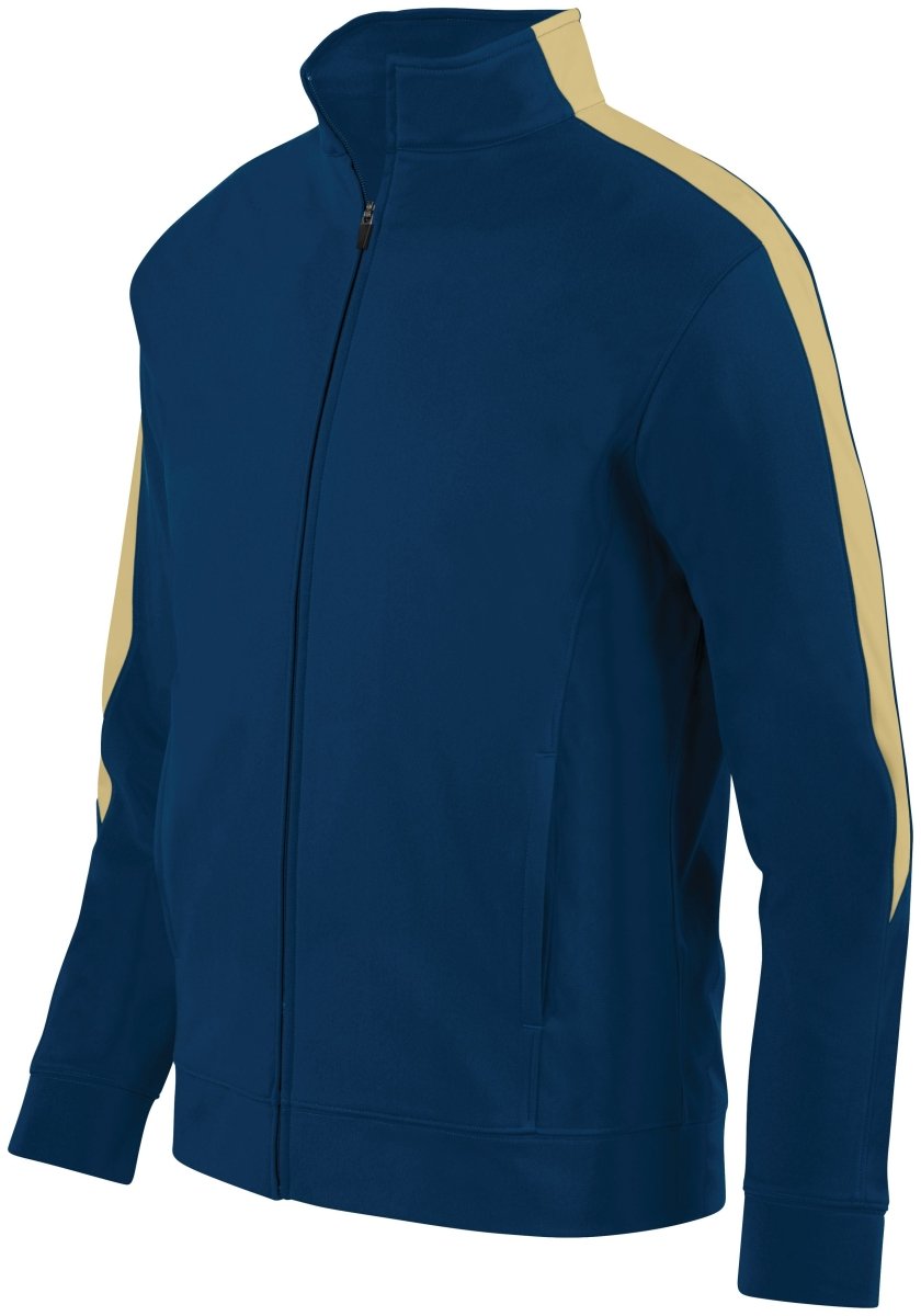Augusta Sportswear Medalist Jacket 2.0 4395 NAVY/VEGAS GOLD S