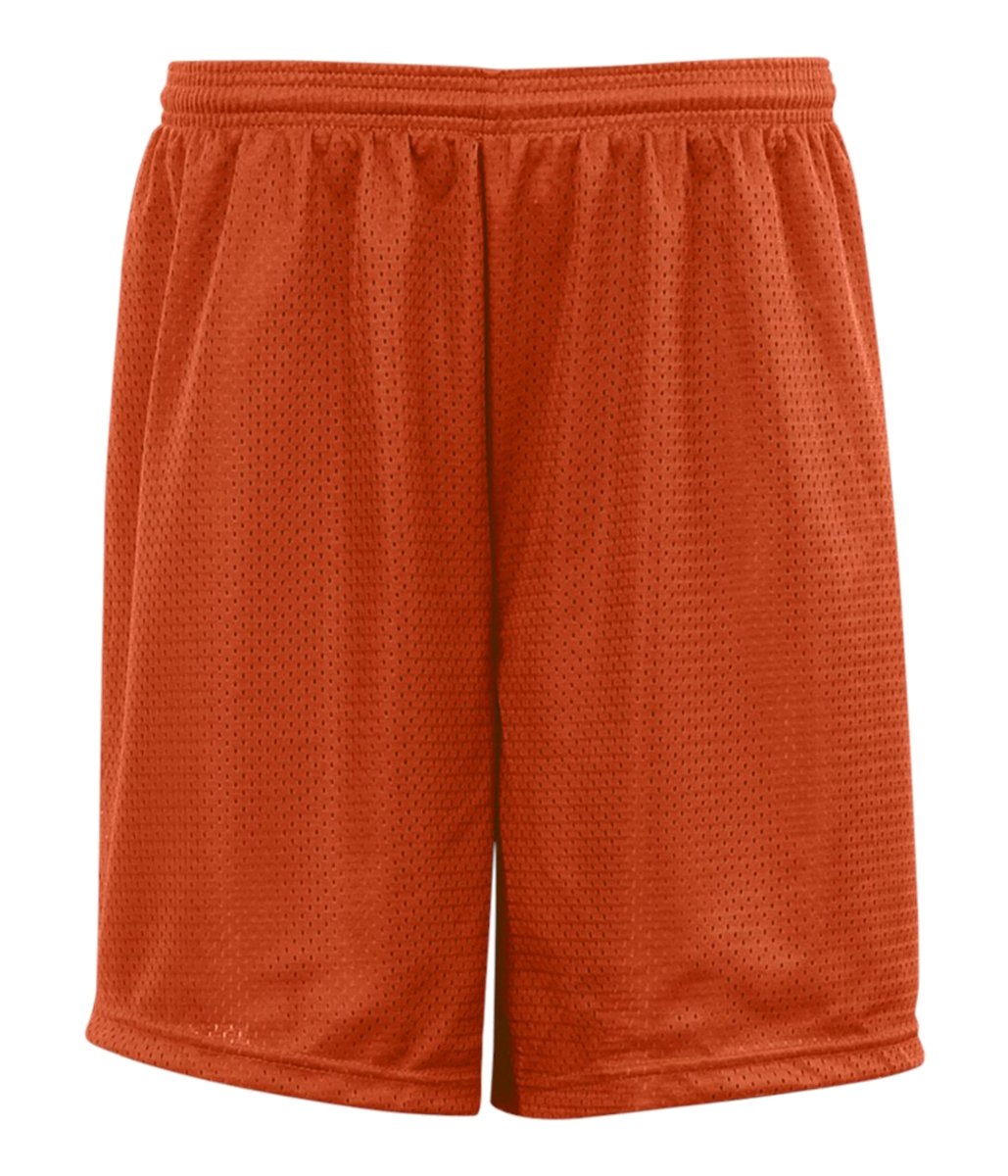 Augusta Sportswear MESH/TRICOT 7 - INCH ISEAM SHORTS - Augusta Sportswear 720700 BURNT ORANGE (BA) S