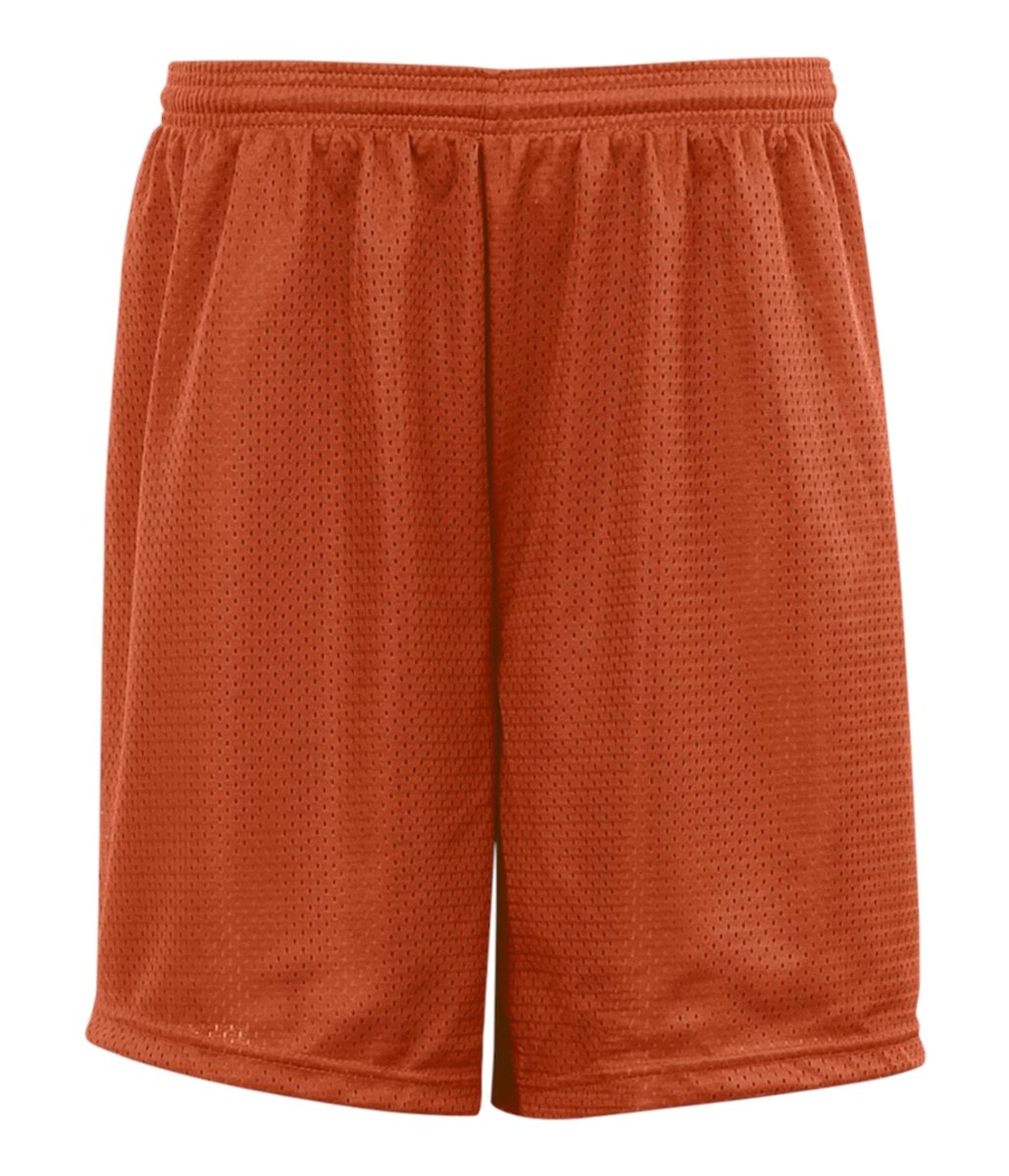 Augusta Sportswear MESH/TRICOT 9 - INCH ISEAM SHORTS - Augusta Sportswear 720900 BURNT ORANGE (BA) S