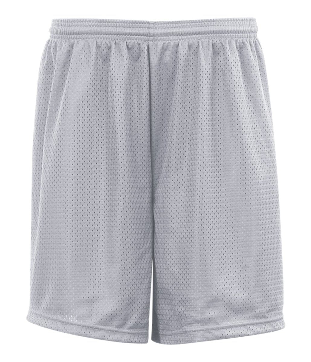 Augusta Sportswear MESH/TRICOT 9 - INCH ISEAM SHORTS - Augusta Sportswear 720900 SILVER (BA) S