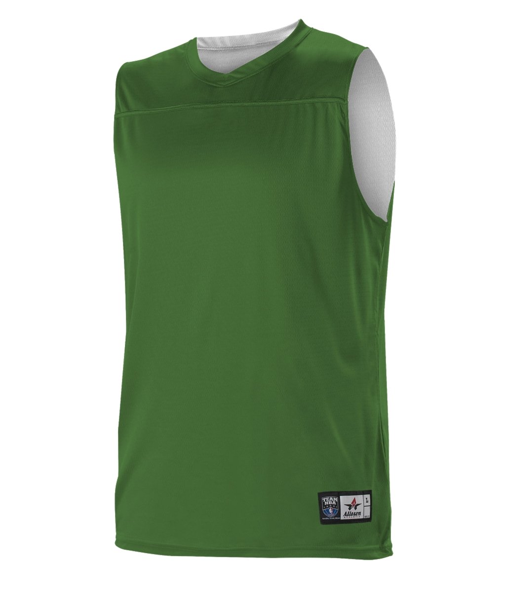 Augusta Sportswear NBA REVERSIBLE TEAM BASKETBALL JERSEY - Augusta Sportswear A105BA KELLY/WHITE (BA) S
