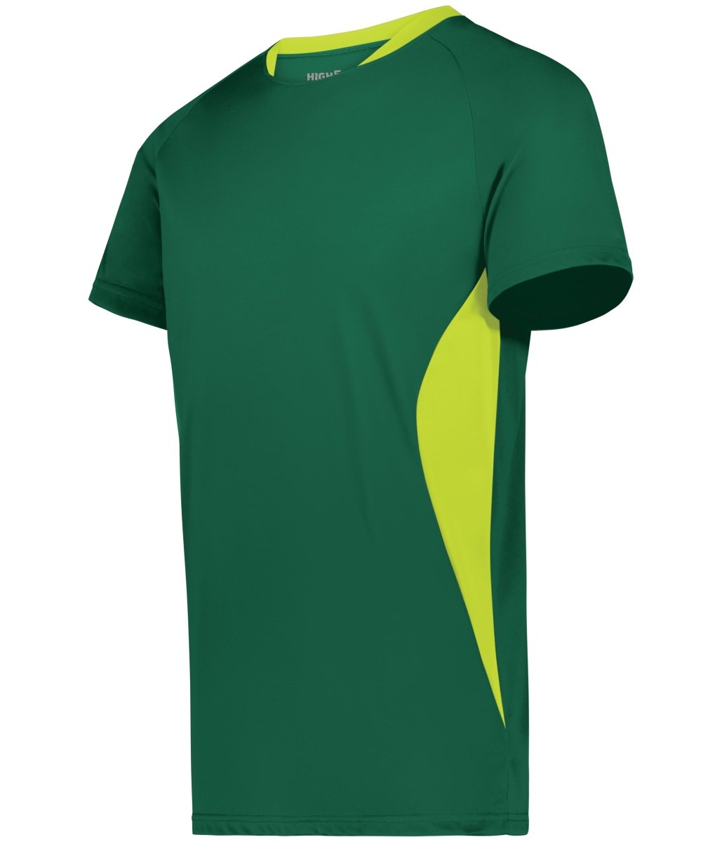 Augusta Sportswear Octane Soccer Jersey 322240 DARK GREEN/LIME S