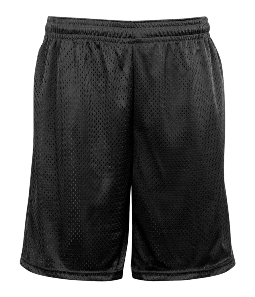 Augusta Sportswear POCKETED MESH SHORTS - Augusta Sportswear 721900 BLACK S