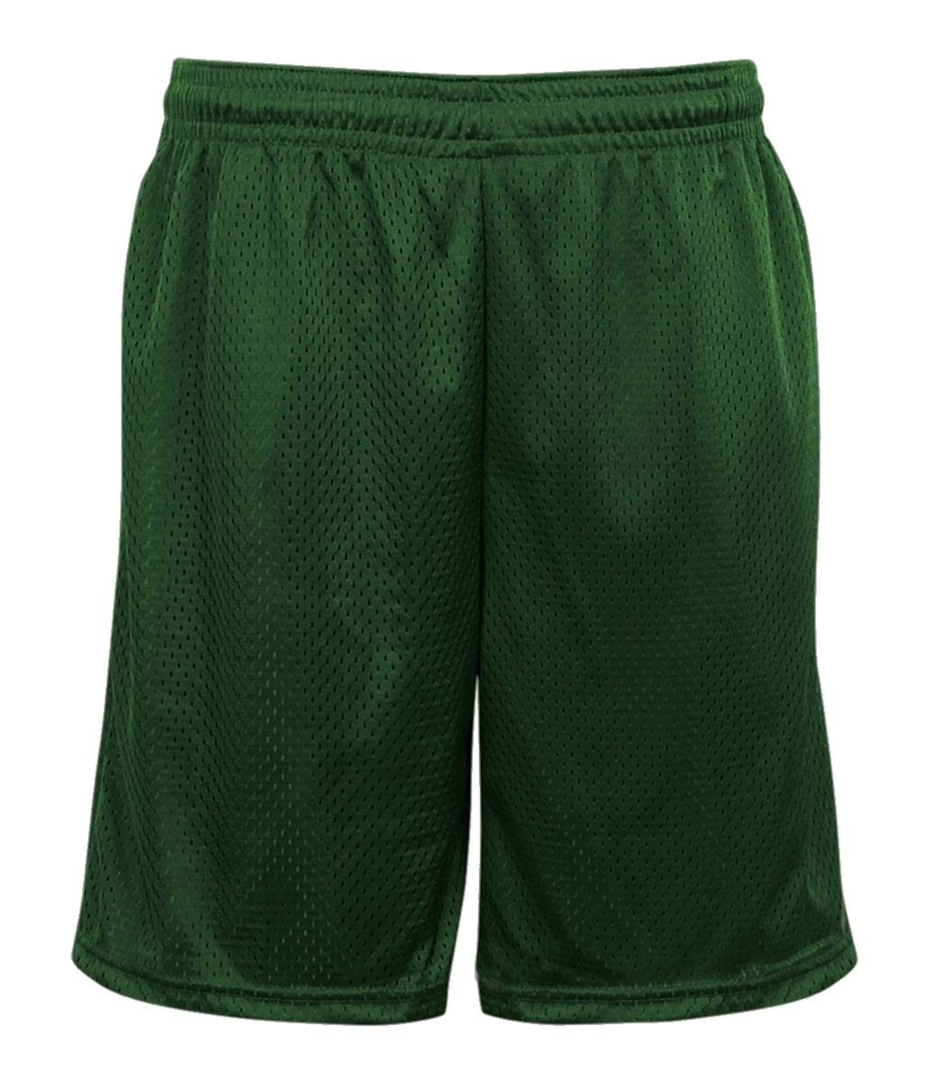 Augusta Sportswear POCKETED MESH SHORTS - Augusta Sportswear 721900 FOREST (BA) S