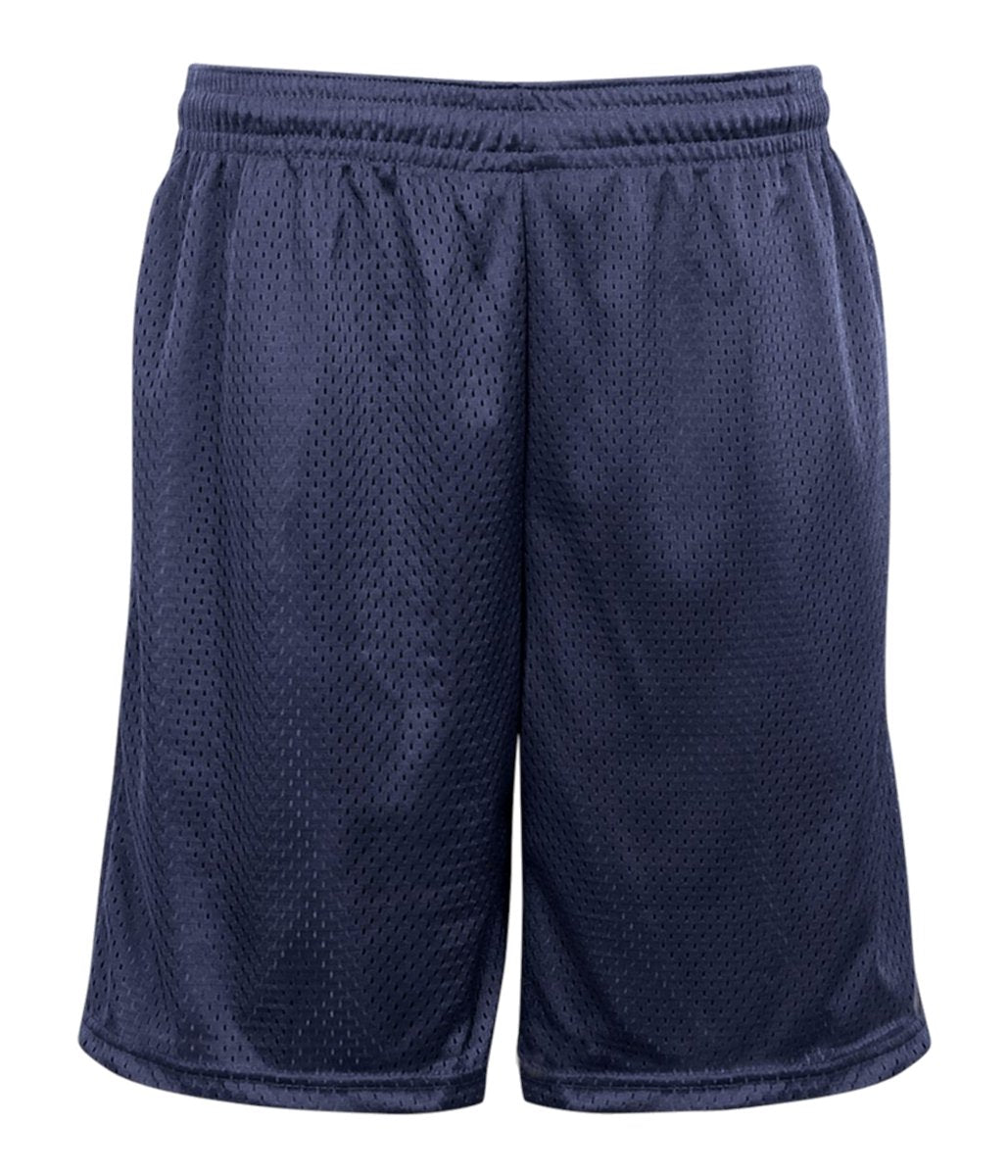 Augusta Sportswear POCKETED MESH SHORTS - Augusta Sportswear 721900 NAVY (BA) S