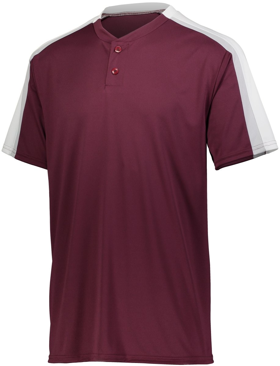Augusta Sportswear Power Plus Jersey 2.0 1557 MAROON/WHITE/SILVER GREY S